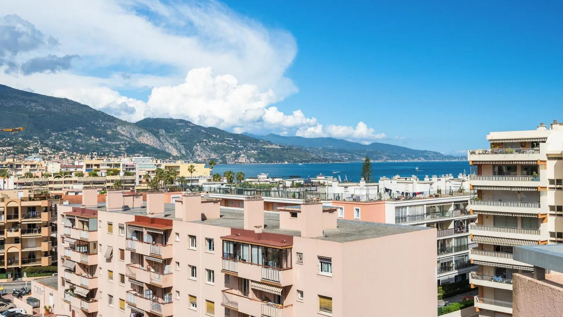 La Plage Cosy 2P Vue Mer & Montagne, Ac, Piscine, Plage Lägenhet Roquebrune-Cap-Martin